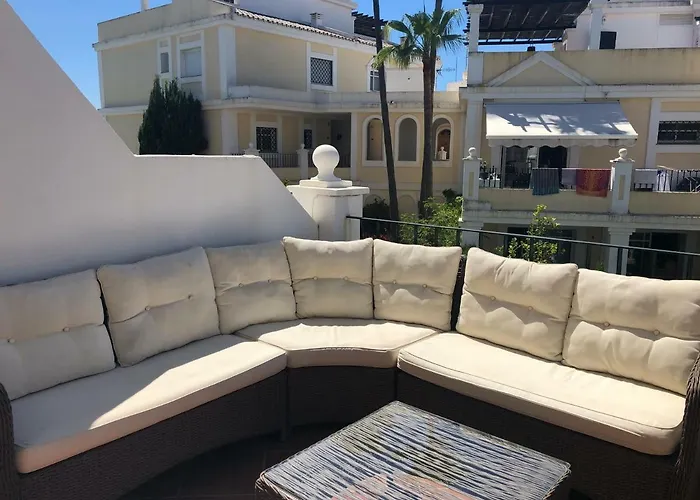 Luxury Duplex In Aloha Gardens Close To Puerto Banus شقة ماربيا